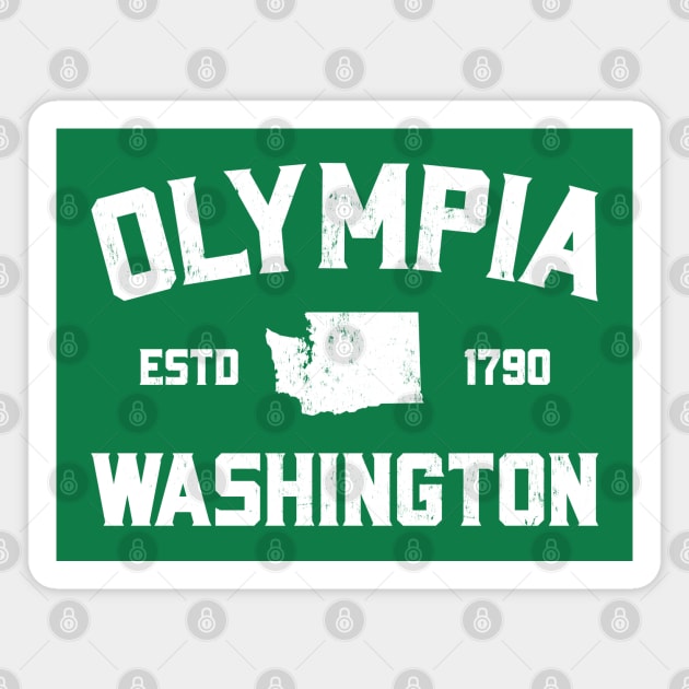 Olympia Washington Magnet by happysquatch